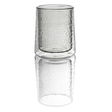 Smoke Round Double Walled Glass 3.2