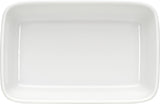 White Rectangular Dish 7.2