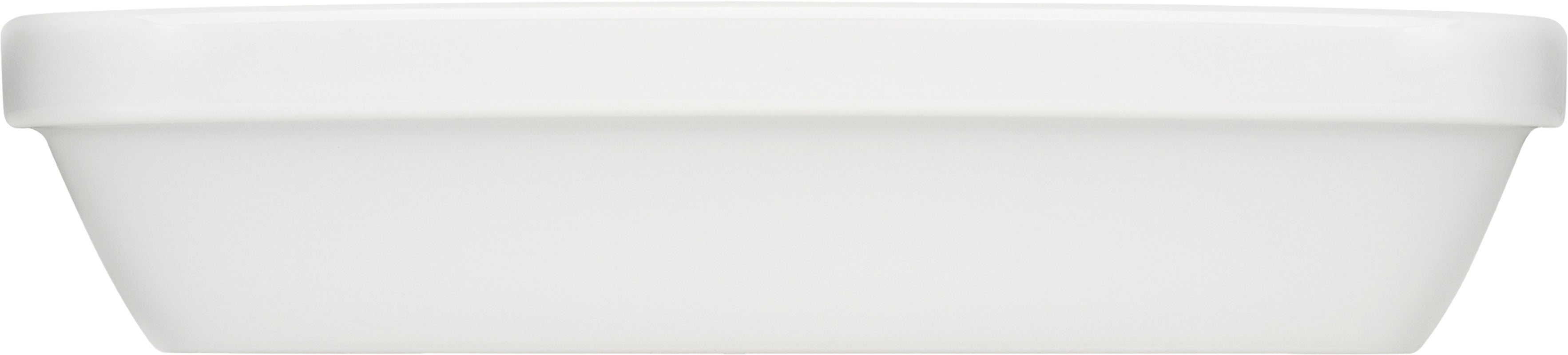 White Rectangular Dish 7.2