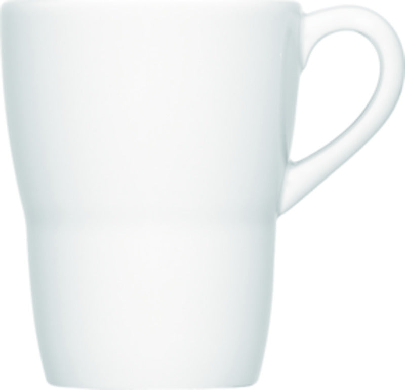 White Mug Bonn by Bauscher