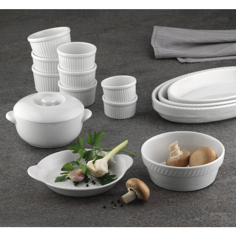 White Ramekin 3.7