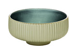 Grey Round Relief Bowl 6.3