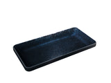 Black Flat Rectangular Bowl 7.1