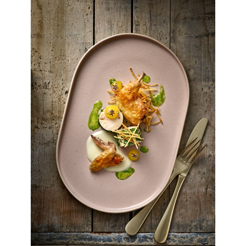 Rosé Saucer with Relief 5.9