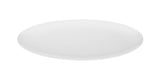 White Oval Coupe Platter 12.9